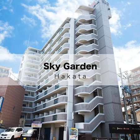 Sky Garden Hakata Aparthotel Fukuoka  Exteriör bild