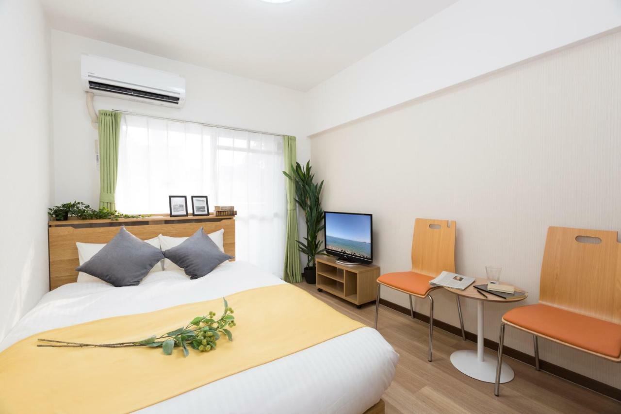Sky Garden Hakata Aparthotel Fukuoka  Exteriör bild