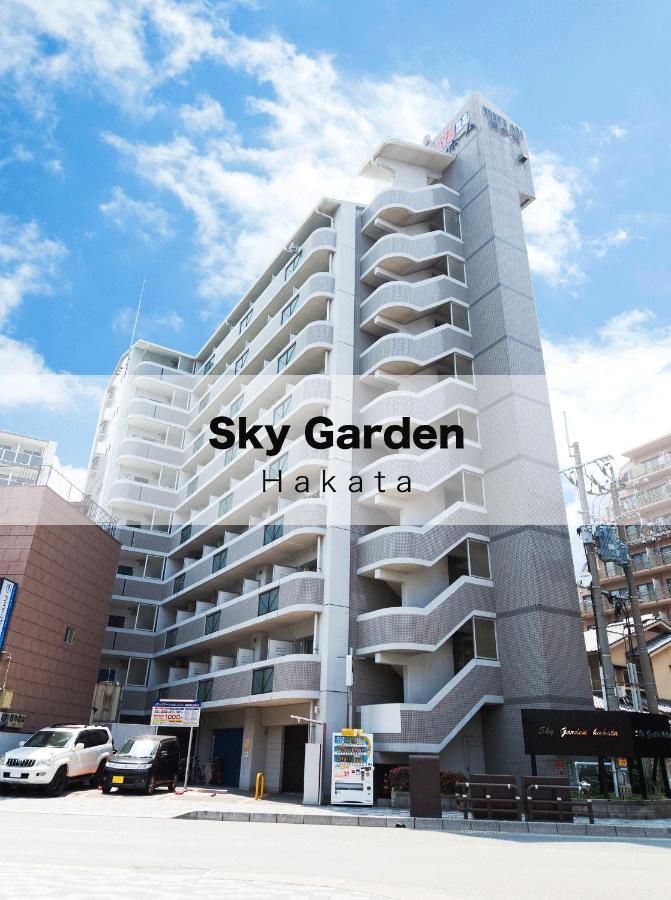 Sky Garden Hakata Aparthotel Fukuoka  Exteriör bild